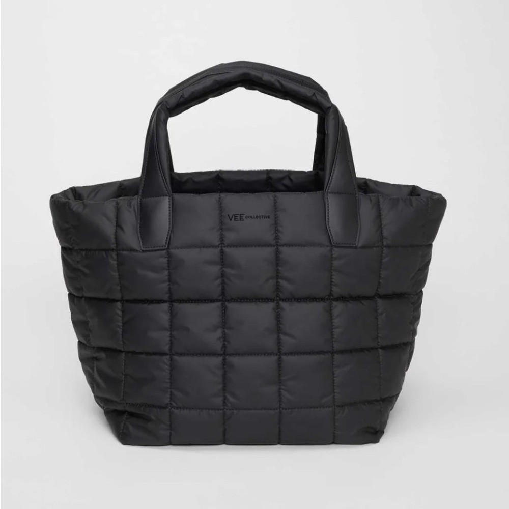 VEE Collective Black Medium Porter Tote Bag